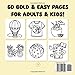 Summer Vibes Coloring Book: 60 Bold & Easy Designs of Joyful Summer Days, Fun Beach Activities, Relaxing Scenes & Much More (Suitable for Both Kids & Adults) (Bold and Easy Series)