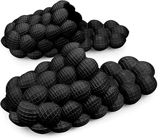 Bubble Slides Massage Slippers For Women Men Non-Slip Spa Gym Bubble Slippers, Soft Pillow Stress Relief Slide