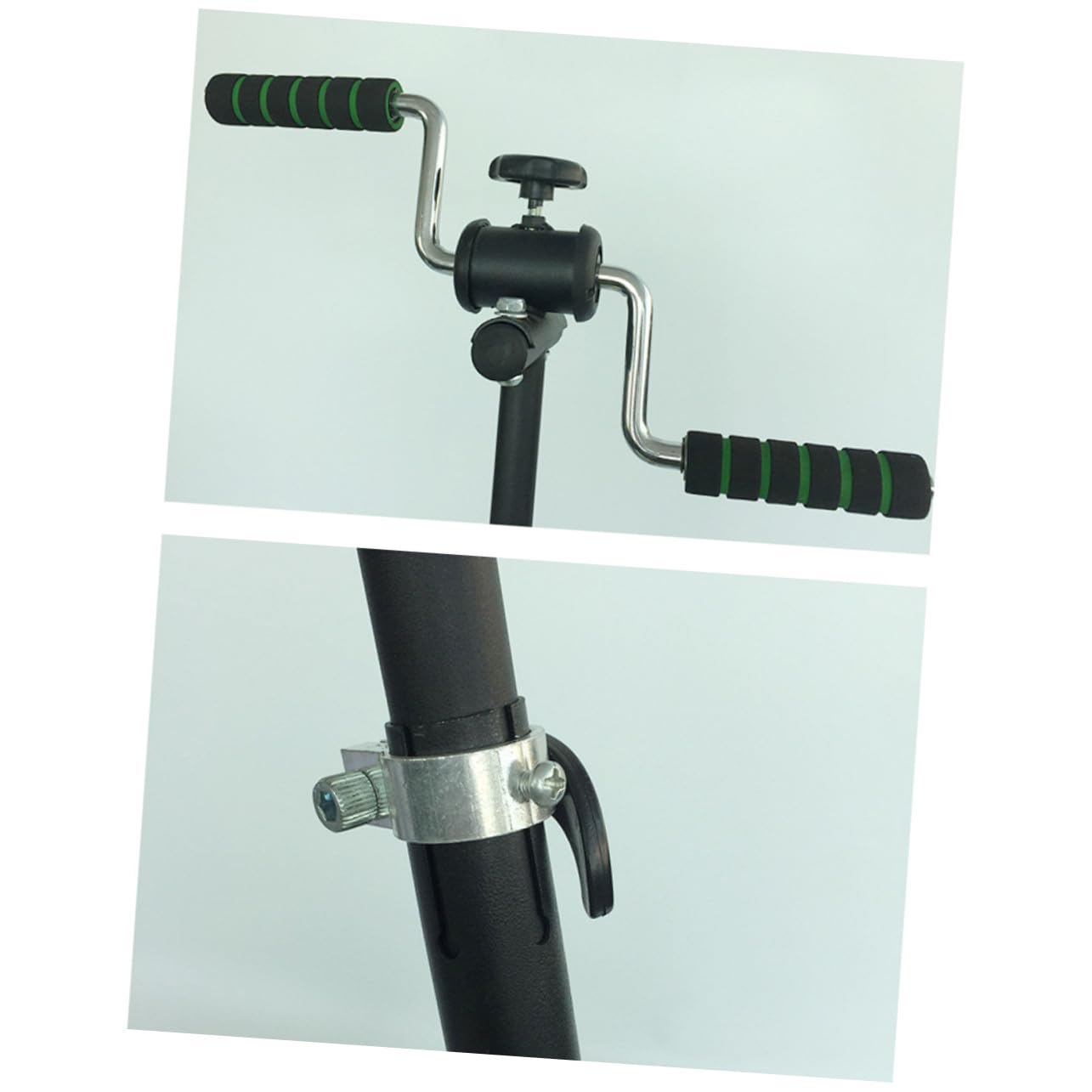 Cyclette Riabilitativa per Anziani, Pedali Mani e Piedi Nero