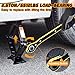 Car Jack Kit Scissor Jack for Car 2.5 Ton (5511 lbs) Tire Jack Tool Kit Universal Car Emergency Kit with Lug Wrench Tire Changing Kit for Car SUV