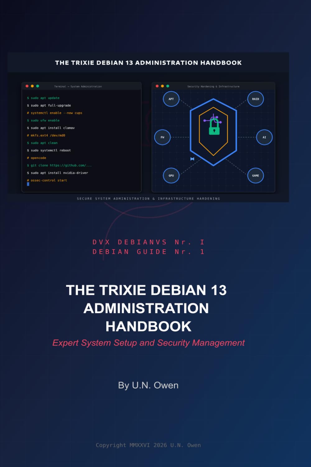 The Trixie Debian 13 Administration Handbook: Expert System Setup and Security Management