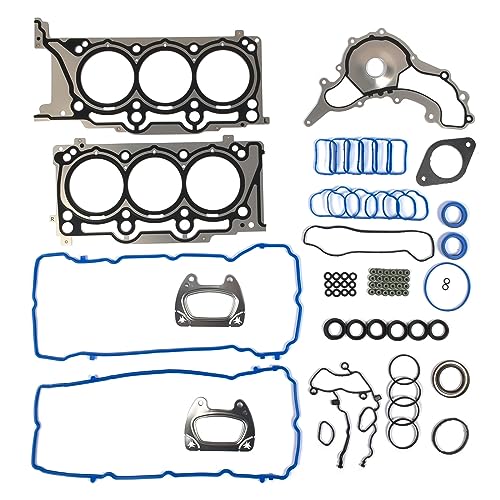 Image of HS26541PT Head Gasket Bolts Kit Replacement for 2011-2016 Chrysler Jeep Grand Cherokee Dodge Ram 3.6L V6 Pentastar Engine