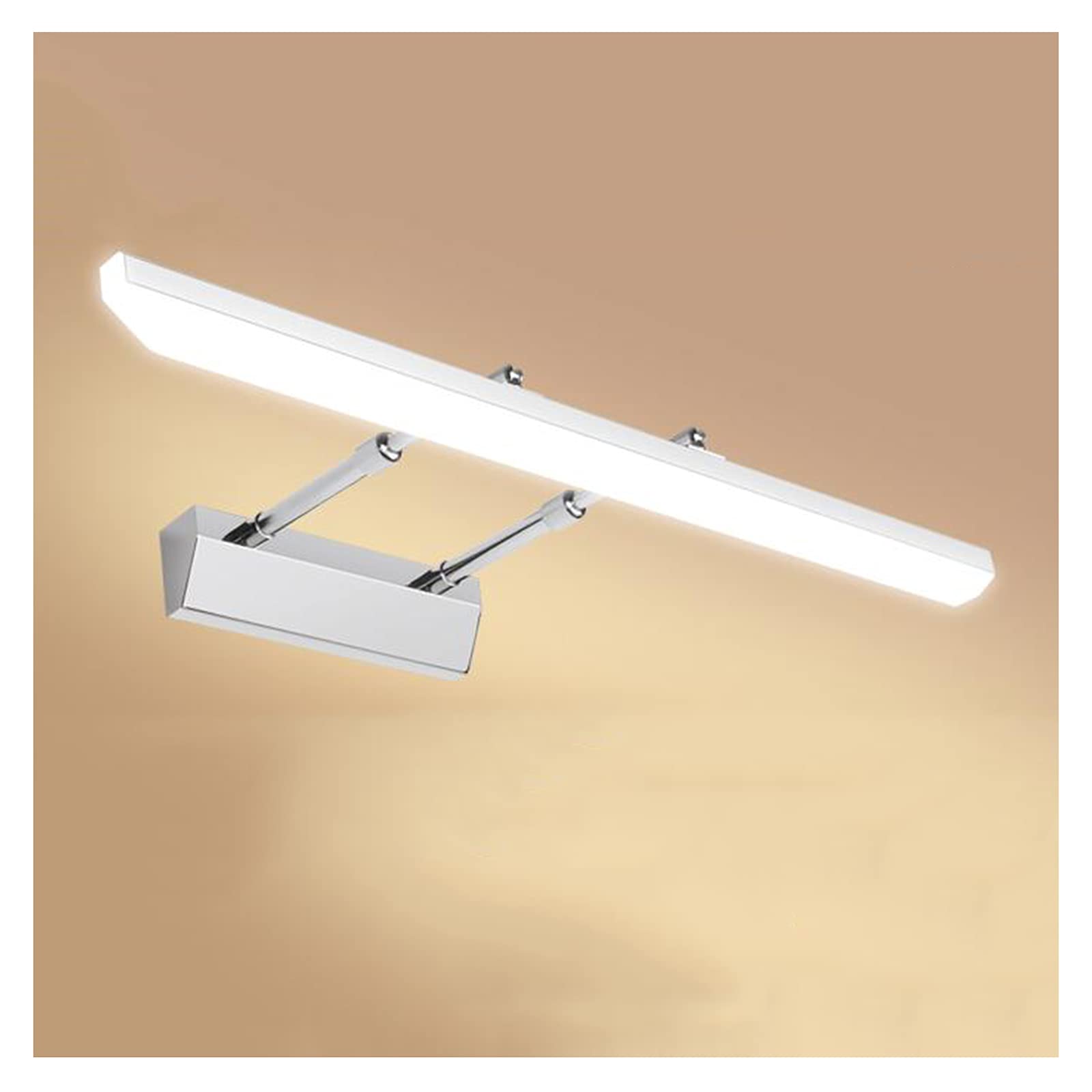 Applique salle de bain LED 80cm blanc chaud miroir étanche