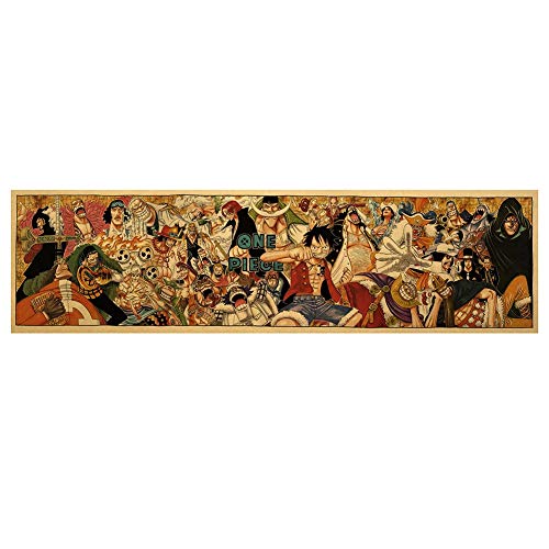 dili-bala One Piece Poster Japanese Anime Manga Wall Art Print Decoración(70 *...