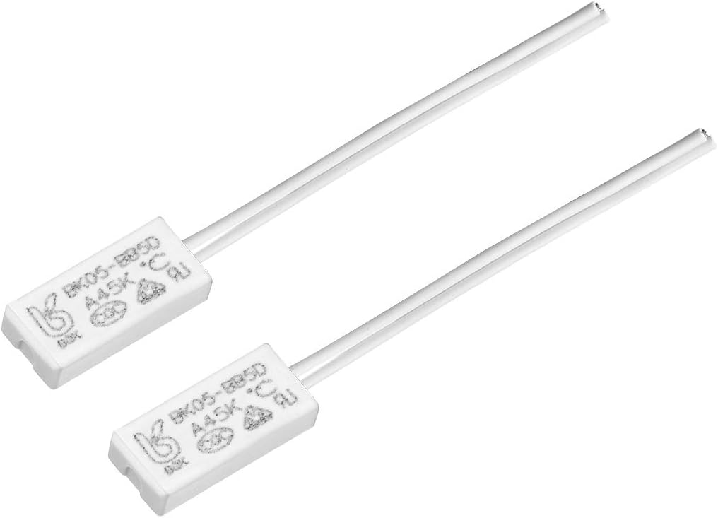 uxcell Normally Open Temperature Switch, 45℃ N.O 2A Thermal