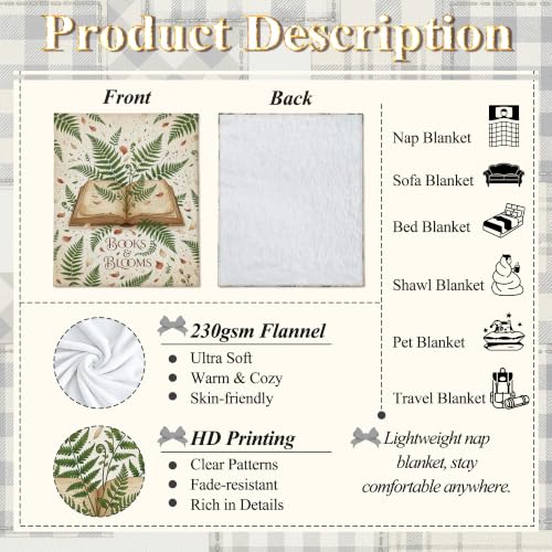 Couverture en flanelle de qualité supérieure vert automne 152x203 - 8