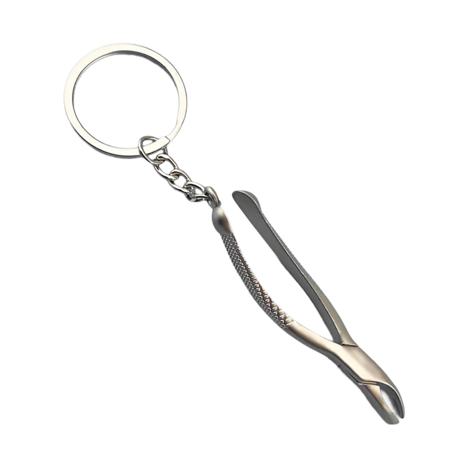 Baodss Creative Dentals Promotional Keychain Simulating Tooth Designs Accessory for Dentists and Orals Care Enthusiasts