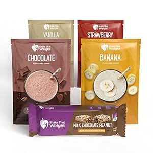 Shake That Weight Meal Replacement Shakes – Diet Shakes – 1 Week Supply with Bars – Chocolate Shakes, Vanilla Shakes, Strawberry Shakes, Banana Shakes