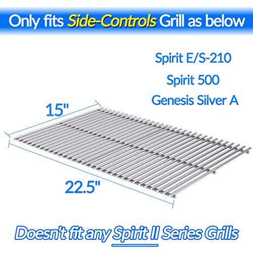 X Home Stainless Steel Grill Grates for er Spirit 200 Series