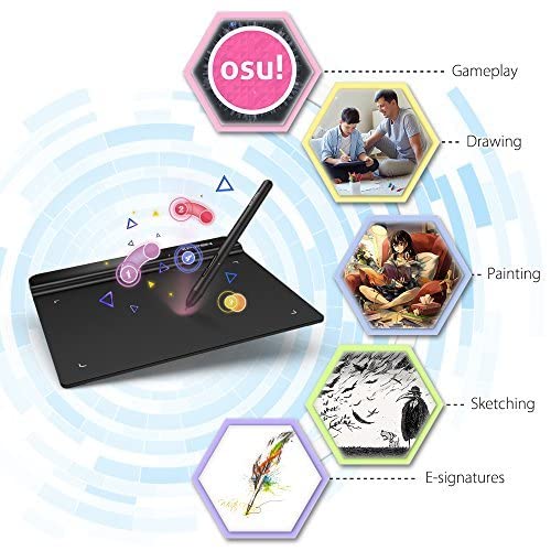 Drawing Tablet XPPen StarG640 Digital Graphics Tablet 6x4 Inch Art