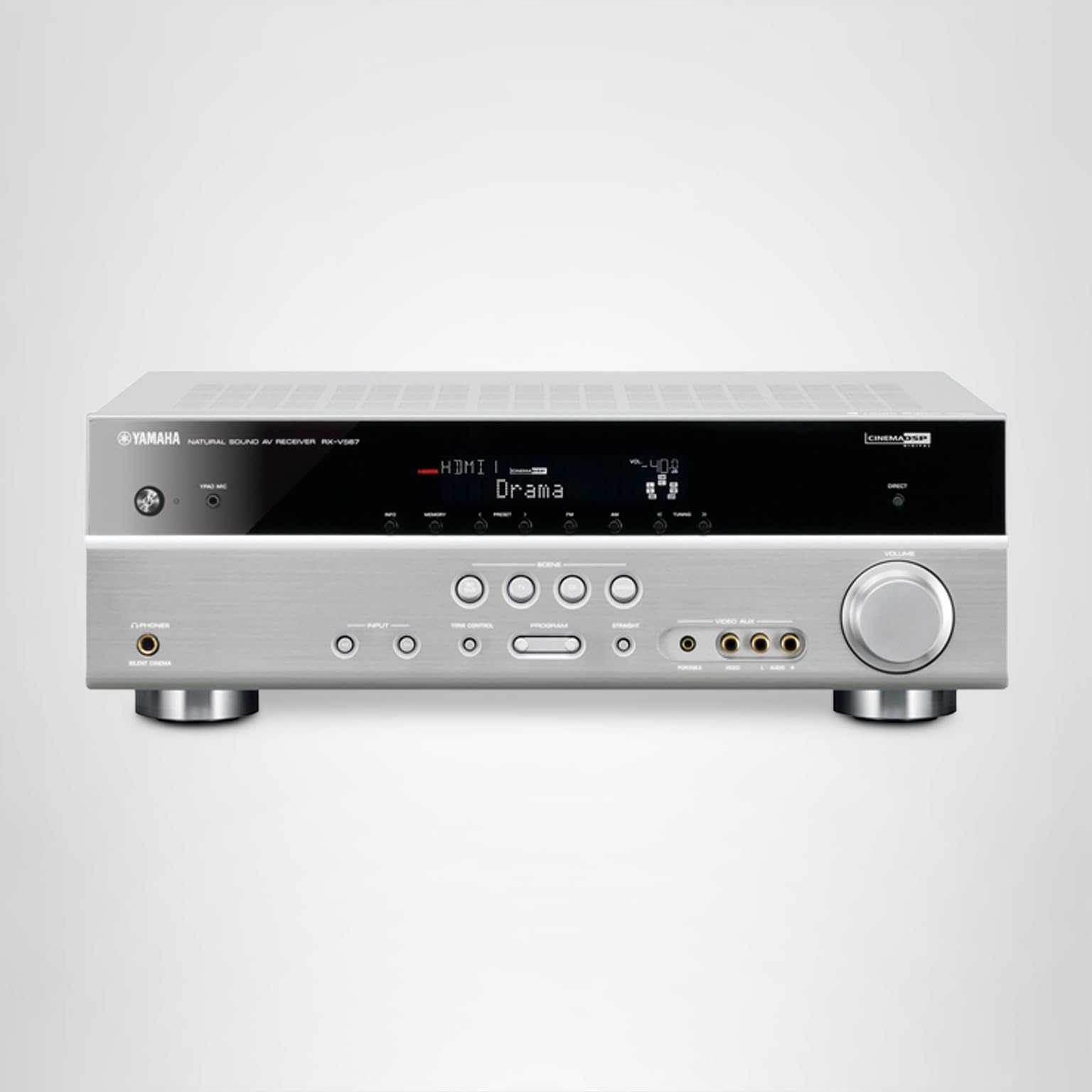 Amazon.co.jp: ヤマハ AVレシーバー (シルバー) RX-V567S : 家電＆カメラ