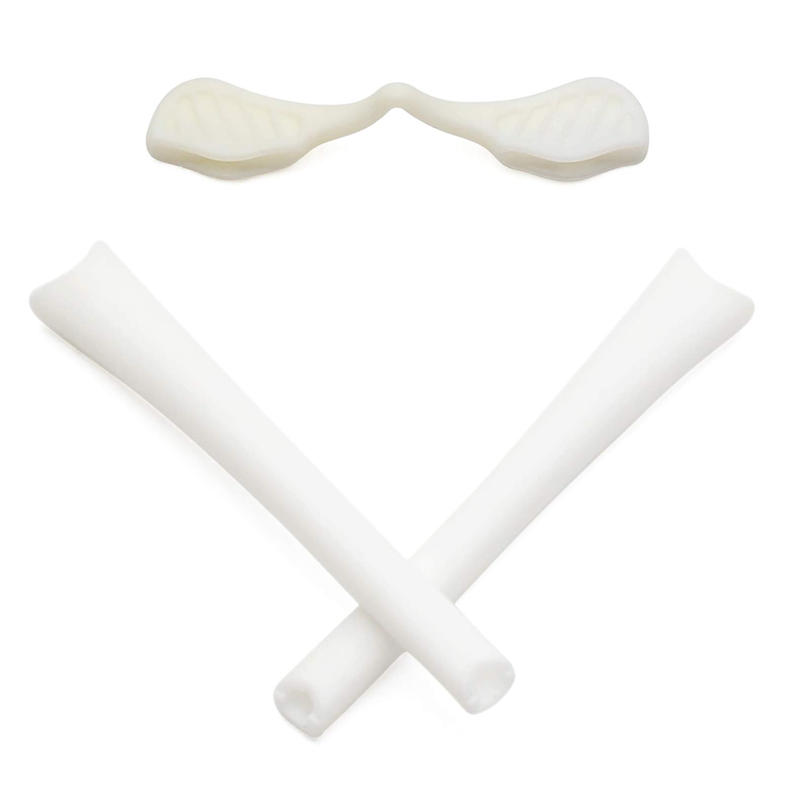 Mryok Men's White Replacet Earsocks Nosepieces Kits For Oakley Radar Path Sunglass
