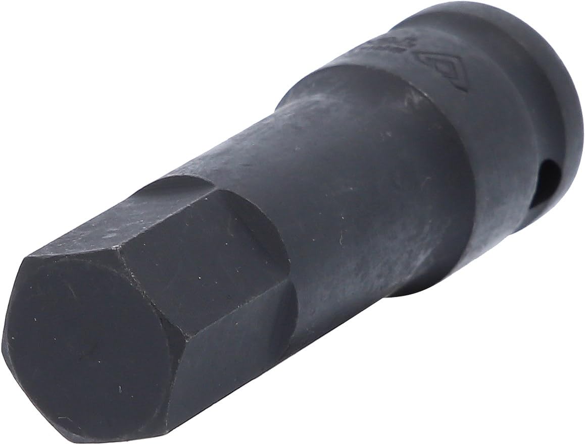 BRILLIANT TOOLS BT022629 1/2 Inch Impact Bit Socket Hex Socket 19 mm [Powered by KS Tools]