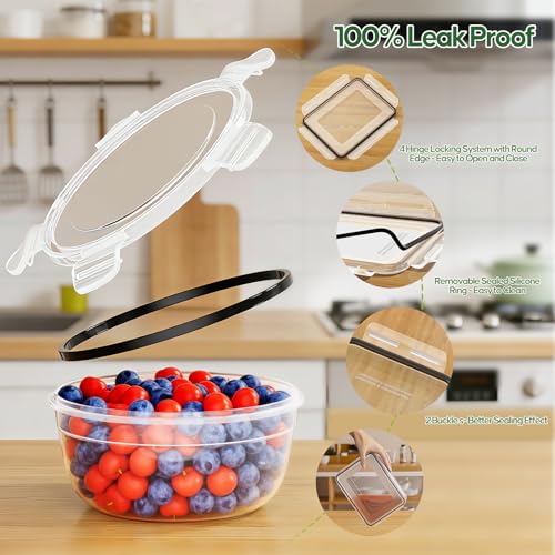 Save 25% on 62-PC Airtight Food Storage Containers Set - Image 4