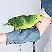 Bird Parrot Arm Hand Cape Guard Cover Perch Protector Protect Accessories Avoid Scratched and Faces (Denim Blue - arm Protector)