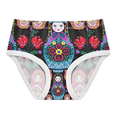Colorful Nesting Dolls Toddler Girls's Underwear 2T 202c1237