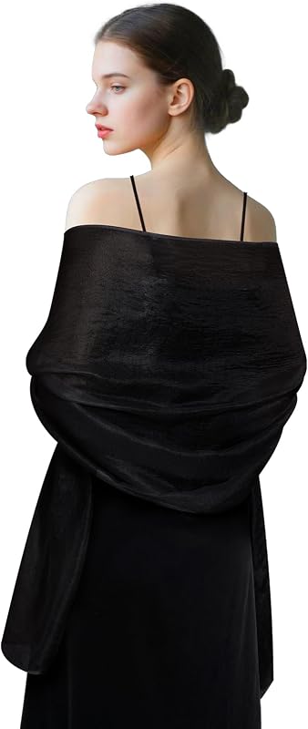 Jmkcoz Women's Pashmina Shawls and Wraps for Evening Dresses Wedding Shawl Wraps Bridal Scarve for Women Bridesmaid Scarf