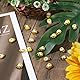 100 Stück Holzbienen, Holz Bienen, Bienen Deko Selbstklebend Deko Bienen, Gemalte Biene Selbstklebend Mini Holz Bienen für Partys Geburtstage Gärten Fotorahmen Sammlerstücken Bastelarbeiten DIY
