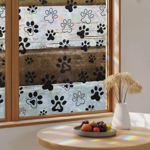 Película decorativa para ventana 2 piezas 17.7x39.3 pulg miniatura 2