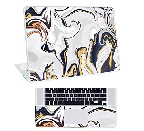 Image of Marbel D13 Top+Wrist Pad Vinyl Laptop Skin /Sticker /Cover for 15 to 15.6 Inches Laptops Laminated-Removable-HD Quality Compatible for Hp-Dell-Sony-Lenovo-Asus etc.(15x10 Inches)
