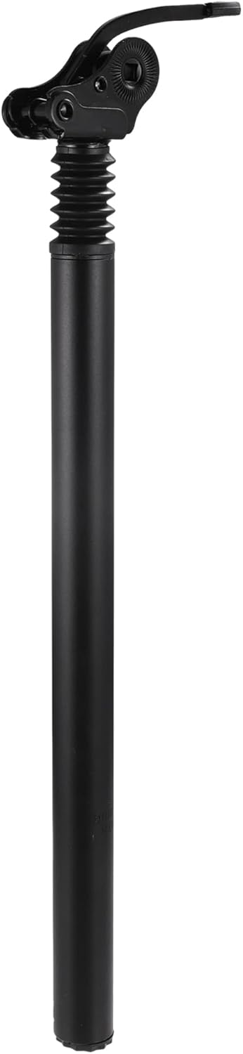 Bicycle Seat Post / Inner Adjustable Bike Seat for MTB Mountain Bike / Durable Aluminum Alloy Iron 31.8x500mm / 1Pcs Black