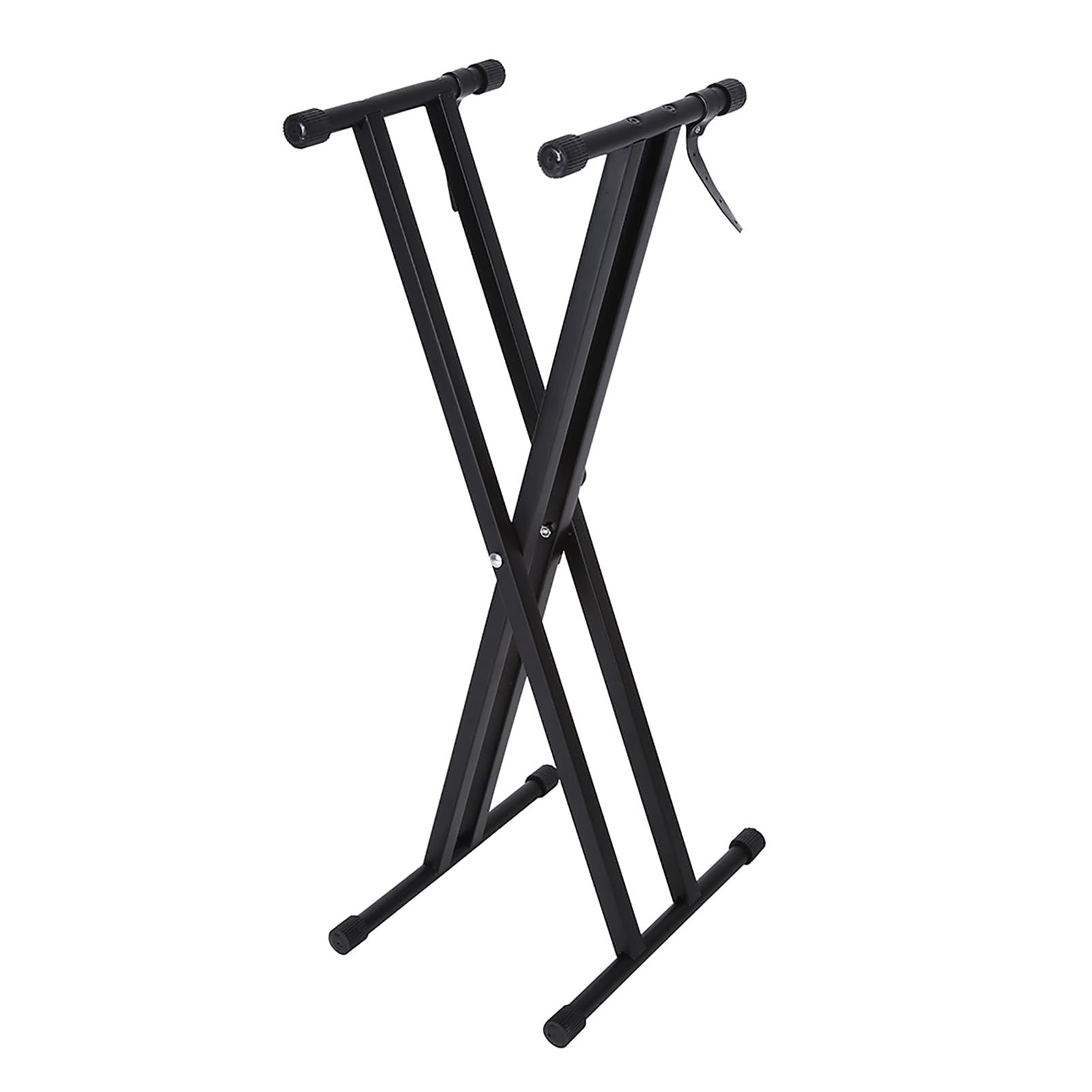 Ejoyous Soporte de Teclado, Plegable Soporte para Teclado de doble Refuerzoa , Altura Ajustable Soporte para Teclados Electrónicos Piano, diseño En Forma de X, para Niño y Aficionado Principiante