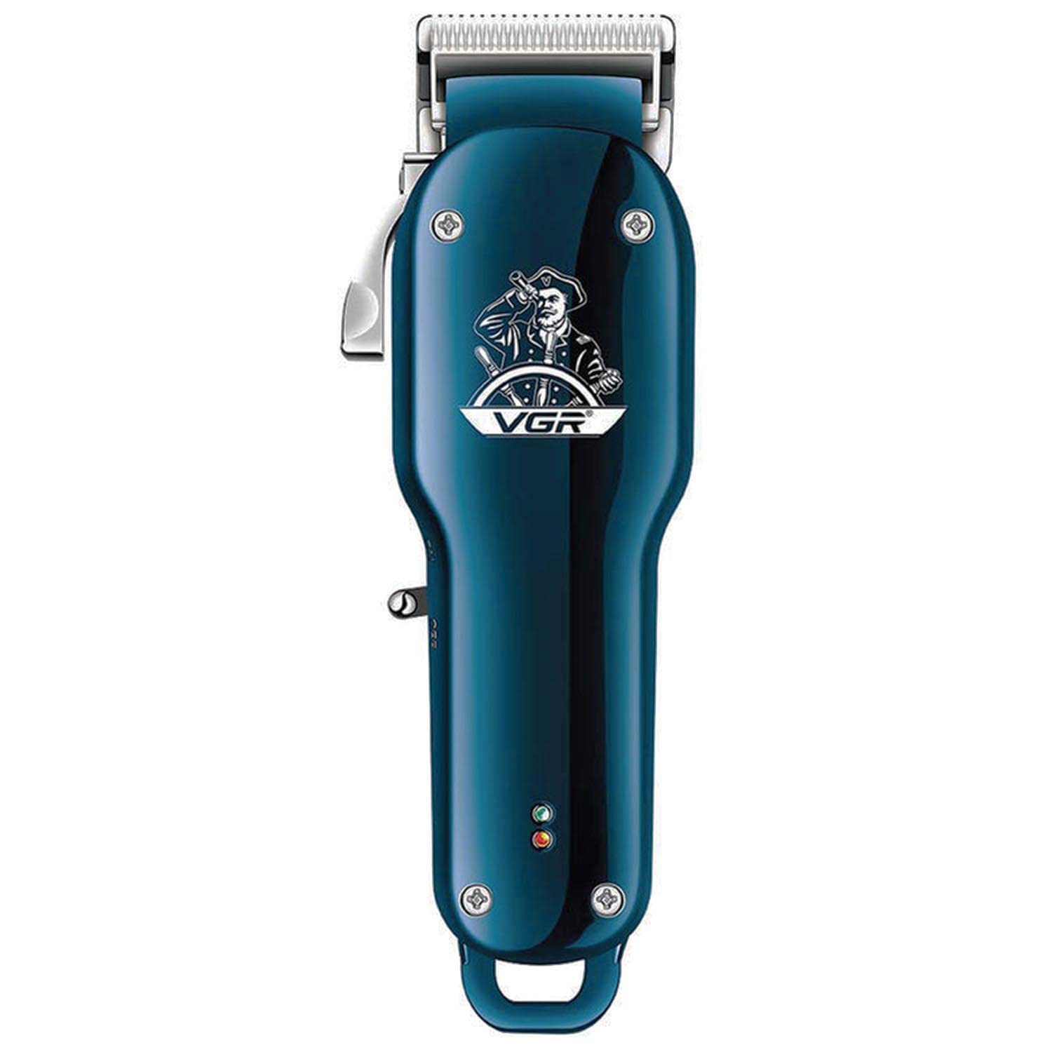 VGR V-679 Professional Salon Series Hair Clipper/Hair Trimmer for Men, 180 min Runtime with 4 Length Settings (Blue)