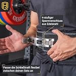 Gewichthebergürtel S/M/L | Lifting Belt | 100% Rindsleder, 100% Edelstahl – Bild 5