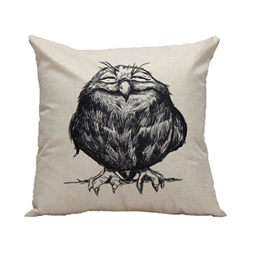 Hatop Home Decor Pillow Case Sofa Waist Throw Cushion Cover Home Decor (H)