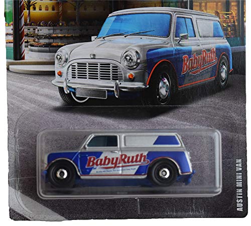 Matchbox Austin Mini Van plateado escala 1:64 miniatura 2