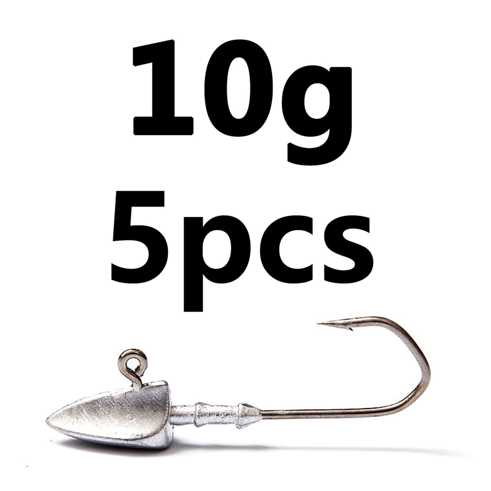Amo da pesca 20 pezzi in acciaio ad alta carbonio in acciaio marino barca pesca triangolo testa ganci da pesca jig gancio gancio gancio barretta specifiche 3.5G / 5G / 7G / 10G / 14G / 20G / 20G Ami d