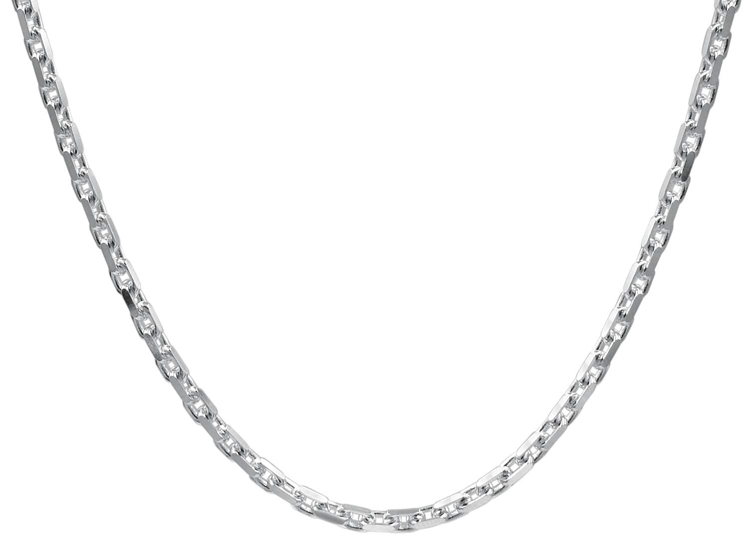 trendor Silberkette für Herren 925 Sterlingsilber Ankerkette 3,0 mm 85741