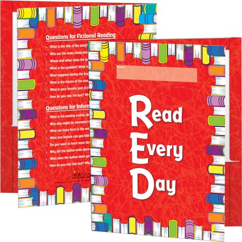 Really Good Stuff Read Every Day Student Folders, Pack of 12 image 5