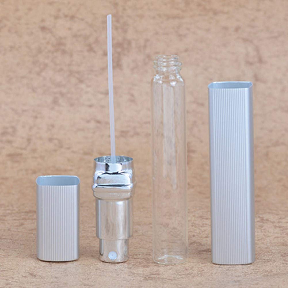3pcs 6ML Atomiseur De Parfum Rechargeable, Mini Distributeur Vide Portatif De Bouteille De Jet