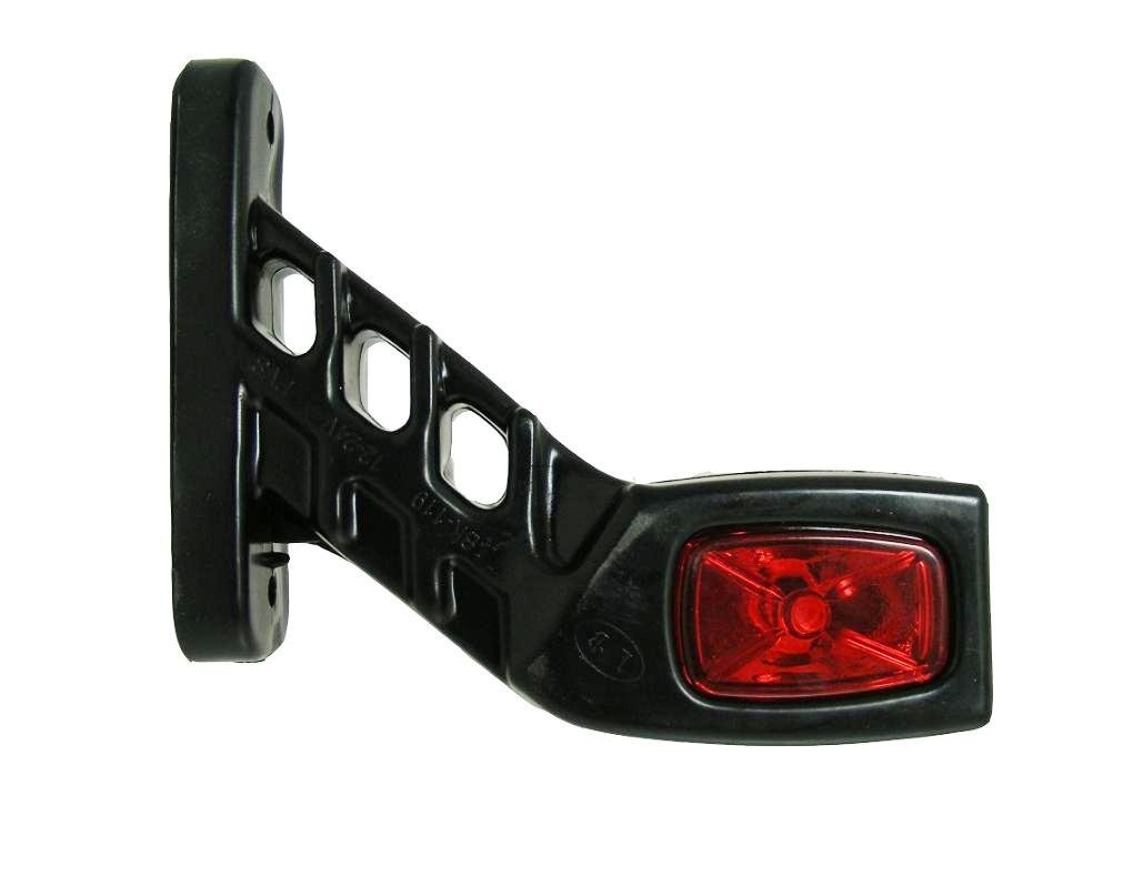 6 Luces LED De Gálibo E20 - 12-24V - Colores Blanco, Amarillo, Rojo - IP Impermeable - Para Camiones, Remolques, Caravanas