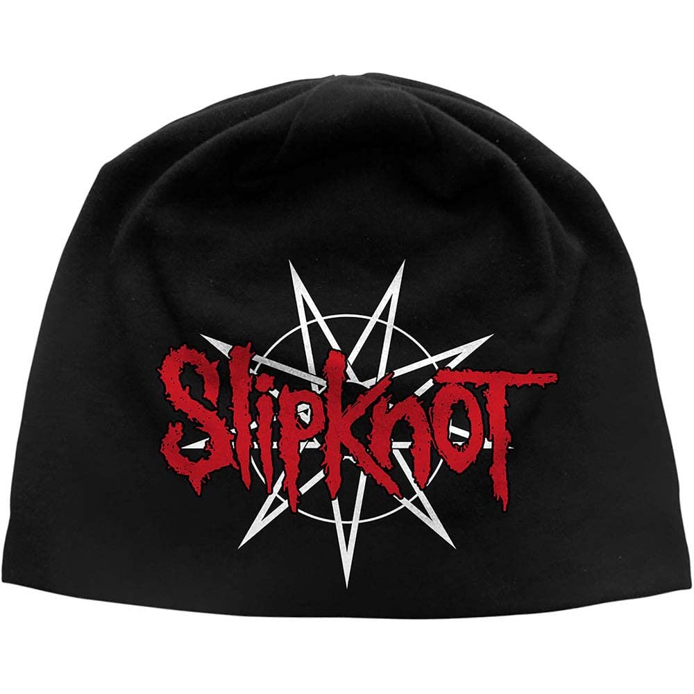 Slipknot Men's Black 9 Pointed Star Beanie