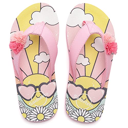 Image of Saidoteto Boys Girls Flip Flops Child Summer Slip-on Thong Sandals Beach Pool Water Shoes(Little /Big Kid)