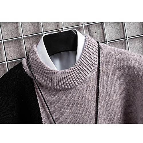 Korean Sweater Men Clothing Korean Fashion Men Sweater Pullover Vintage Clothes Hip Hop Knitwear Autumn Winter Blue3