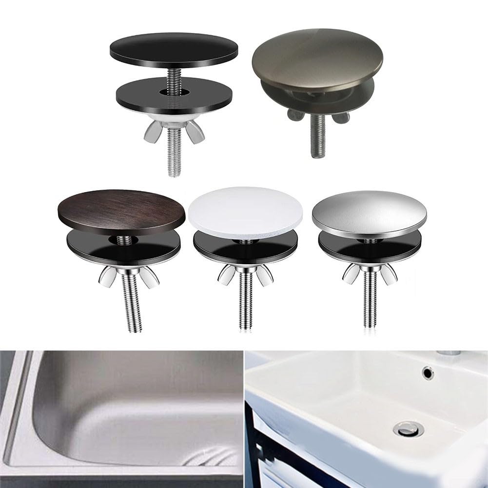 Gootsteen kraan gat cover, 2 stuks keuken cover 304 roestvrij staal