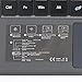 immagine 5Tastiera Bluetooth, Tastiera Wireless Multifunzione trackpad, per Tablet PC Microsoft Surface pro3 / 4/5