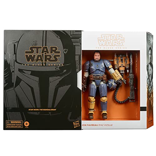 Hasbro Star Wars The Black Series Jon Favreau (Paz Vizsla) - 15 cm, Multicolore, F5538E48