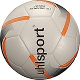 Hochwertige Qualität uhlsport Unisex – Erwachsene Resist Synergy Fussball, weiß/schwarz/Fluo orange, 5