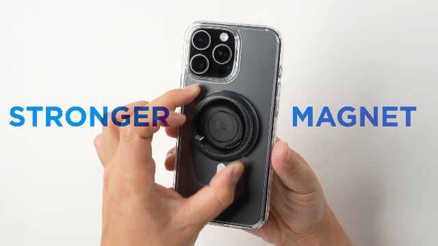 Spigen Ultra Hybrid MagFit Case For IPhone 16 Pro, Compatible With MagSafe Accessories [Anti-Yellowing] [Military-Grade Drop Protection] - Frost Rose - View #5