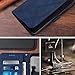 SptPofp for Googe Pixel 10 / Googe Pixel 10 Pro 5G Case Leather Wallet, Flip Folio Cover PU Leather Kickstand Card Slots Holder Magnetic Clasp Shockproof Protective Phone Case for Women Men,Blue