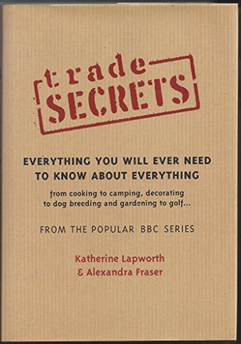"Trade Secrets": Everything You Will Ever Need To Know About Everything