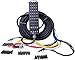 Proco RoadMASTER, Multipair Audio Stage Snake, Fan to Box XLR, 24x4, 100 Feet