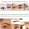 22 Pairs 4D Eyebrow Tattoo Sticker - Nature False Brows Hair-Like Authentic Long Lasting Waterproof Temporary Tattoo for Grooming Shaping (Black)