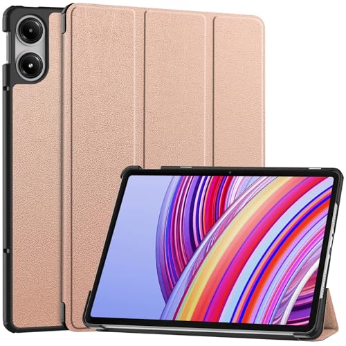 For Xiaomi POCO Pad/Redmi Pad Pro P[X ylarfbulroczy ^ PU U[ X}[g Jo[ ϏՌ h~ n[h w P[X O܂ X^h I[gX[v EFCNAbv @\ VI~ POC