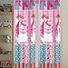 LinenTopia Kids Window Curtain Panels, 2 Tiebacks, 84