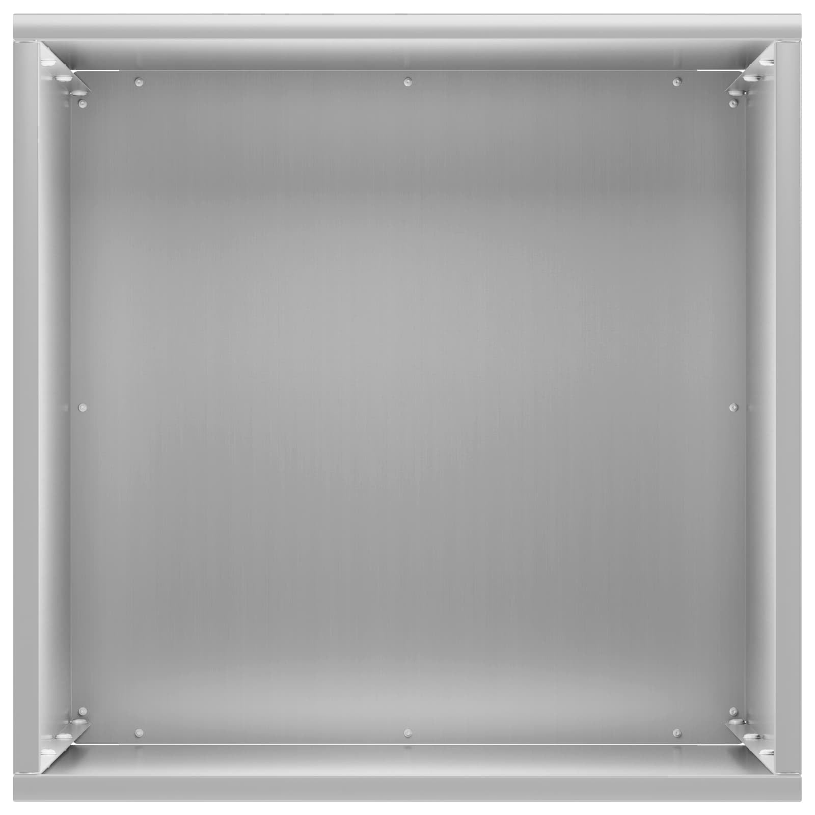Genérico Macetero de Jardín 2 uds. Plateado 30 x 30 x 40 cm,Casa y jardín,Maceteros y jardineras,6.2 kg-8005341